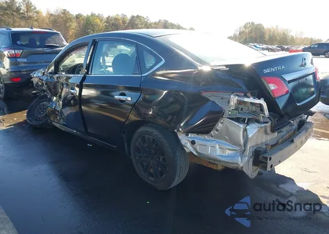 2016 Nissan Sentra Fe+ S/S/Sl/Sr/Sv z USA, uszkodzony, nr VIN 3N1AB7AP5GY220238